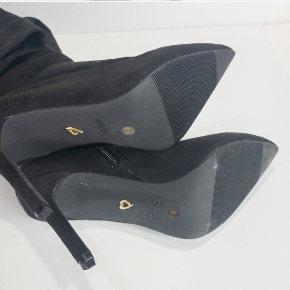 Thalia Sodi Rominaa Over-the-Knee Boots Black 9.5 - Picture 4 of 4